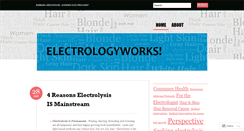 Desktop Screenshot of electrologyworksnow.com